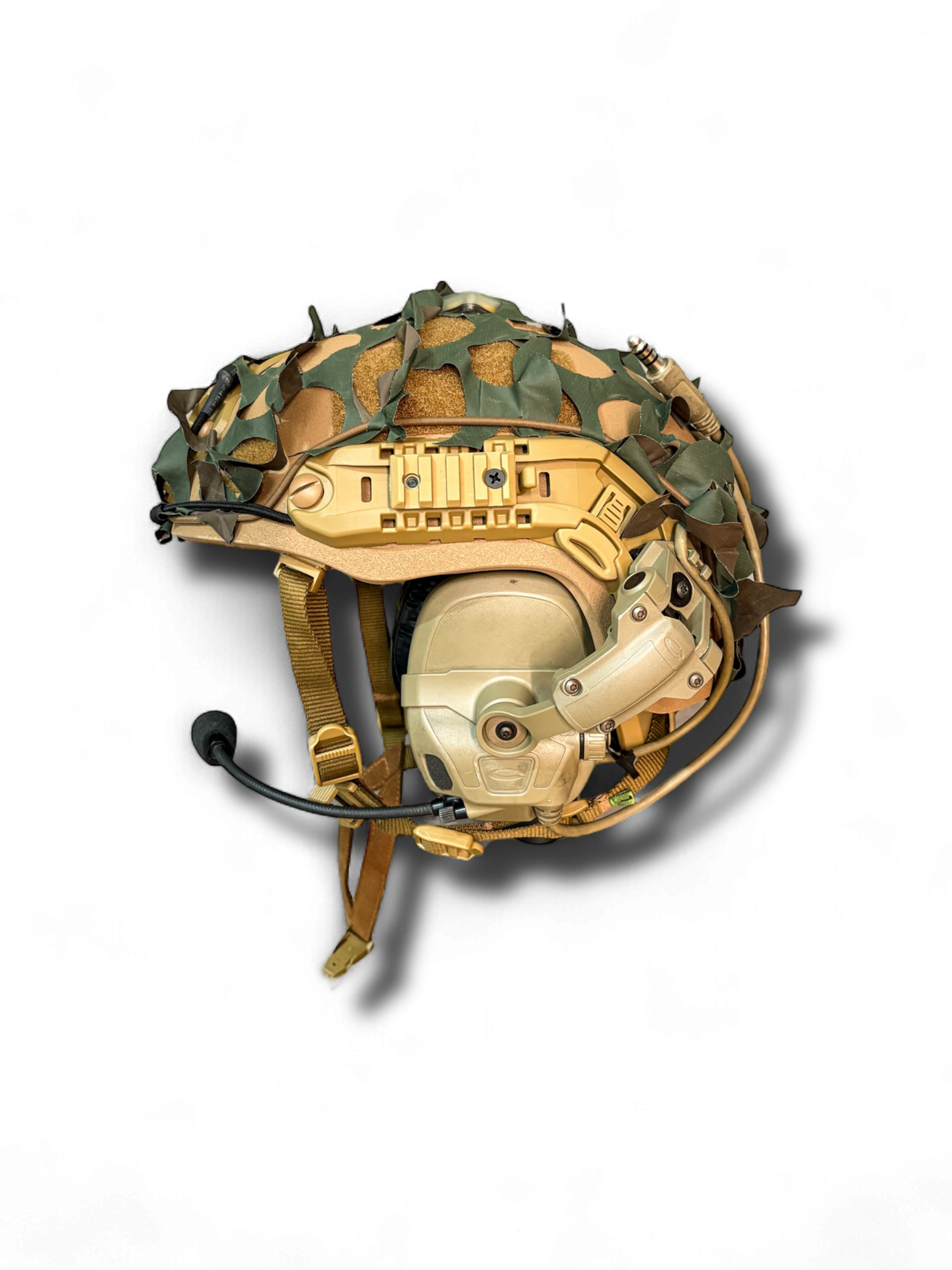 HALO Helmet Scrim in Woodland, alternate view 3