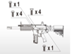 TGR 2 Complete Screw Kit - HR Tactical Innovations