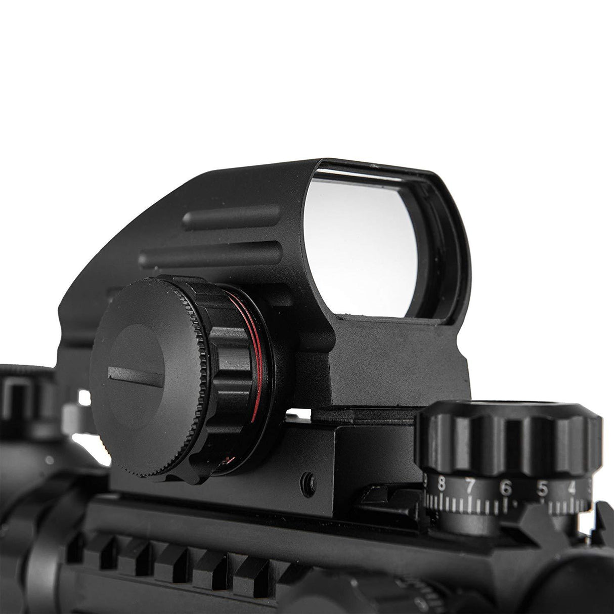 Pinty Nova 3-in-1 4-12x50 SFP Rifle Scope Combo
