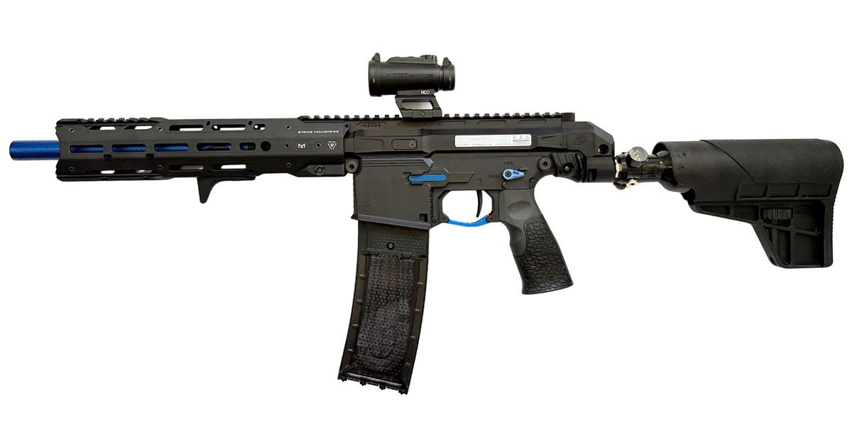 Planet Eclipse EMF200 Nightmare PB Edition Complete Kit Bundle with 13ci and First Strike Vise Stock - Left