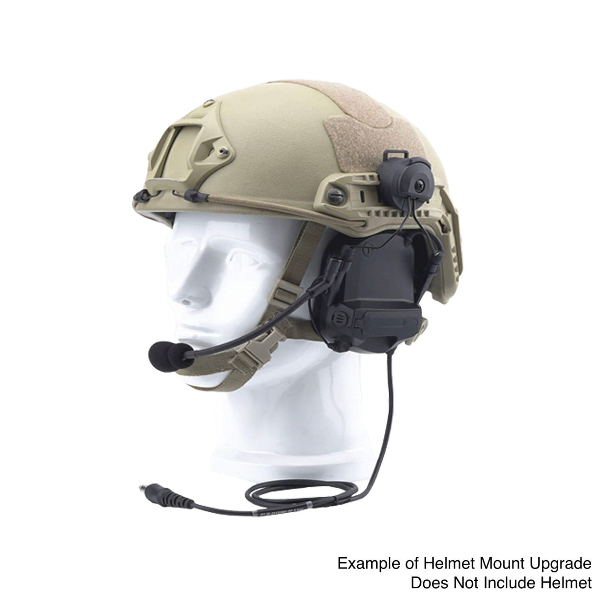 PolTact V1 Taktisches Kommunikations-Headset mit aktivem Gehörschutz - BaoFeng: UV9G, UV9R, UV9R Plus, UV9R Pro, BF-A58, BF-558, BF-N9, UV-XR, GT-3WP, BF-9700, UV-5S, BF-R760, UV-82WP