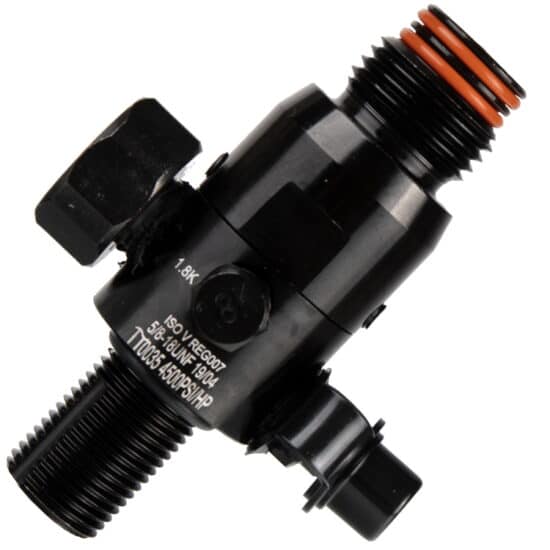 PowAir MAXREG 300 Bar HP Regulator – Adjustable Output (450–850 PSI) — alternate view 2