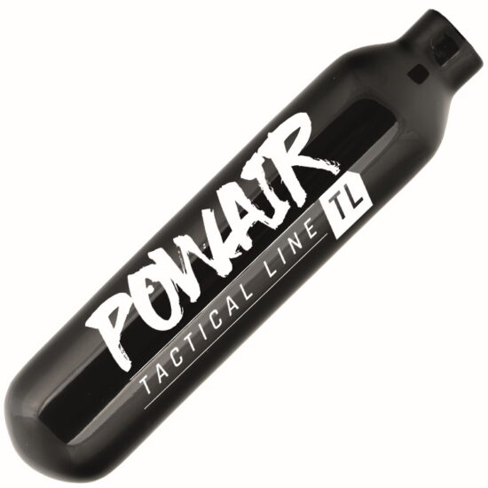 PowAir Tactical Line 0.25L / 16ci Paintball HP Bottle (300 Bar / 4500 PSI) - HR Tactical Innovations