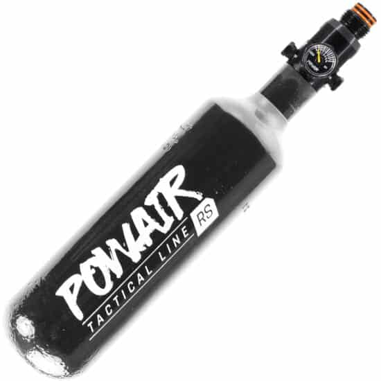 PowAir Tactical Line RS 15ci  4500 PSI Paintball Air Tank - HR Tactical Innovations