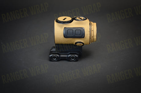 Primary Arms GLX 1X Microprism - Optic Wrap in Cordura Fabric in Desert Tiger Stripe, alternate view 2