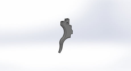 Aluminum MacDev Prime Deuce Trigger in Dust Red, alternate view 2