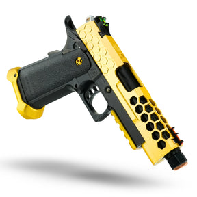 MNA Project Portoro Black and Gold Custom Hi-CAPA Airsoft Pistol