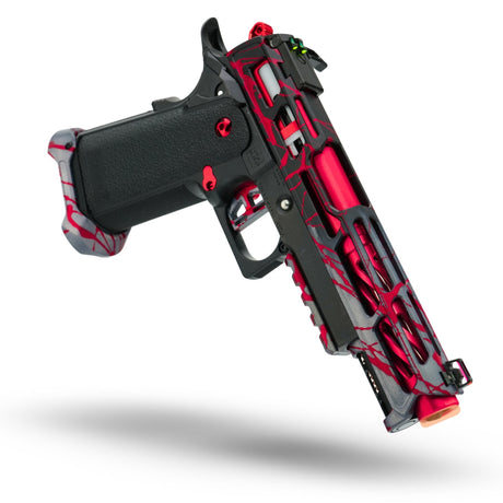 MNA Project Shatter Custom Anodized Tokyo Marui Hi-CAPA 5.1 Airsoft Pistol in Gold, alternate view 2