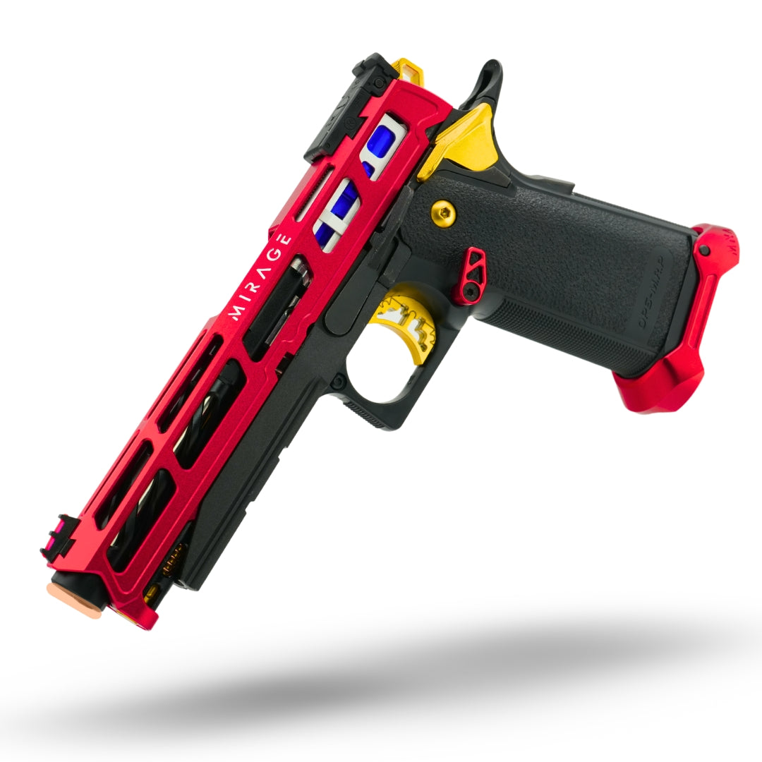 Project Enyo | Custom Tokyo Marui Hi-Capa 5.1 Airsoft Pistol Pre-Build in Red