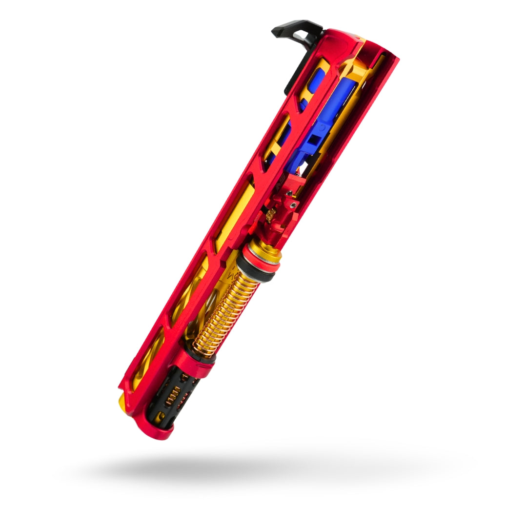 MNA Project Stratos Pre-Upgraded Tokyo Marui Hi-CAPA 5.1 Slide Assembly in Glossy Gold & Black | Glossy, alternate view 6