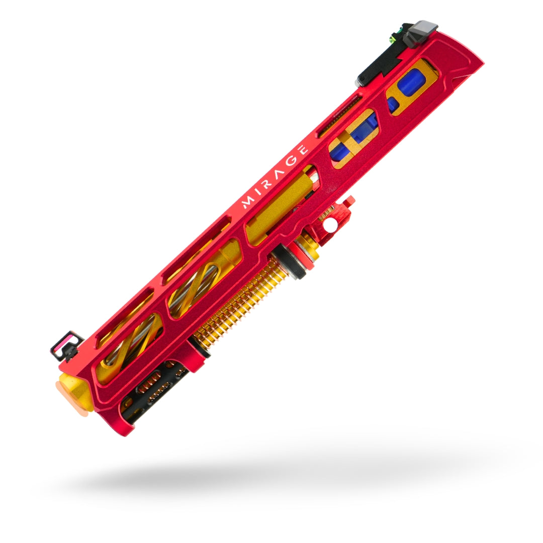 MNA Project Stratos Pre-Upgraded Tokyo Marui Hi-CAPA 5.1 Slide Assembly in Glossy Gold & Chrome | Glossy, alternate view 5
