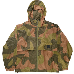 QILO x AP Retro Windbreaker in Norwegian Woodland, Small