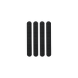 B5 Systems M-LOK Rail Cover 4-pack color group