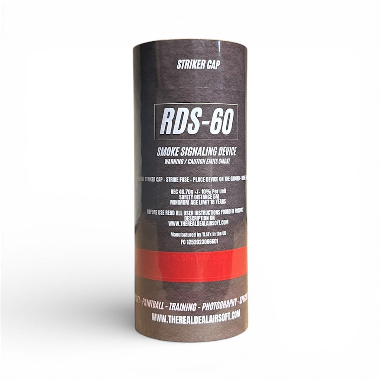 RDS60 Smoke in Orange, alternate view 3