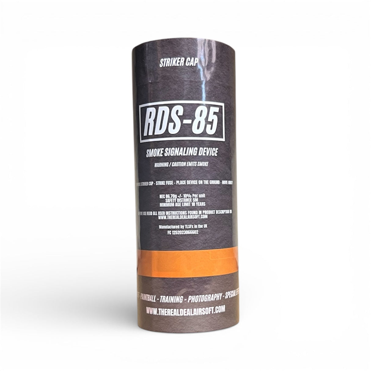 RDS85 Smoke in Orange, alternate view 5