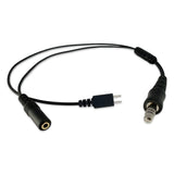 Respirator Mask PTT Kit- 2 Pin Kenwood, Baofeng, BTECH, Rugged Radios, Diga-Talk, TYT, AnyTone, Alinco, Relm/BK Radio, Quansheng, Quansheng, Wouxon, Retevis