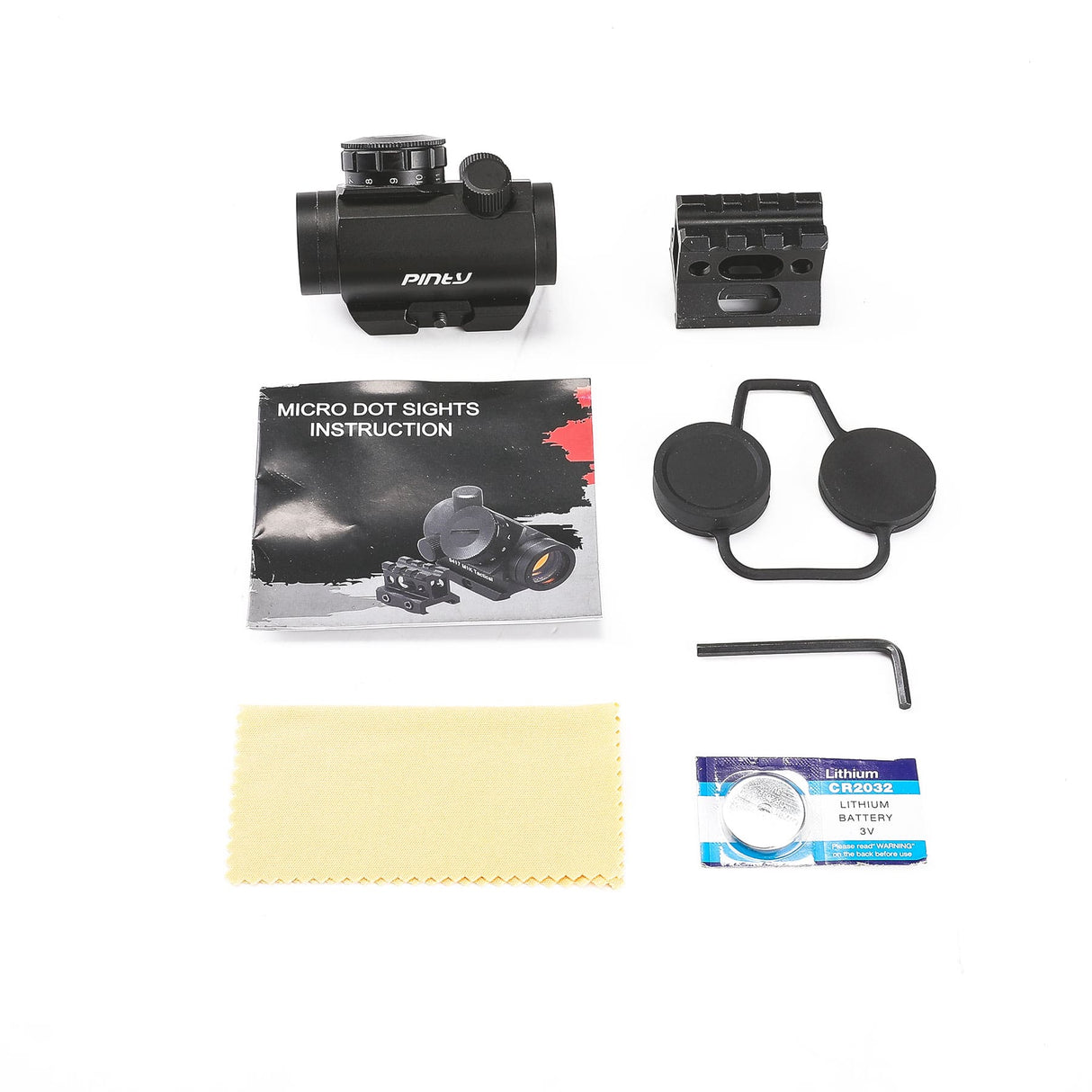 Pinty Nova 1x20mm 2MOA Red Dot Sight, alternate view 8