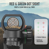 Pinty Nova 1x33x22mm Dot Sight in Red, alternate view 3