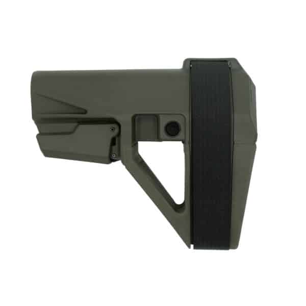 SB Tactical SBA5 OD Green side profile
