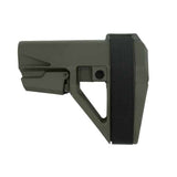 SB Tactical SBA5 OD Green side profile