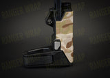 SB Tactical HBPDW Stock Wrap - in Cordura Fabric in Arid Multicam, alternate view 3