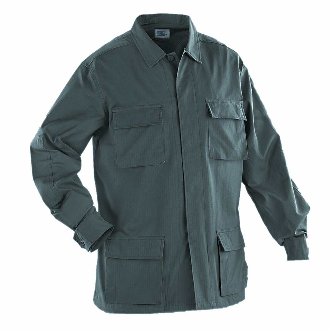 Mil Spec. Ripstop Cotton BDU Shirt in Tiger Stripe, alternate view 15