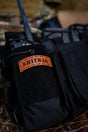 Leather Tabs in Shit Bag