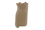 Strike Industries Angled Vertical Grip Long in Flat Dark Earth, alternate angle