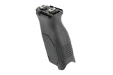Strike Industries Angled Vertical Grip Long in Black showing cable-management details
