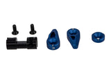 Strike Industries Flip Switch Safety Selector – blue anodized lever for AR-15 and AR-308 rifles, low profile short throw option