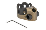 Strike Industries TRIBUS Enhanced Castle Nut and End Plate V2 in Flat Dark Earth