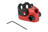 Strike Industries TRIBUS Enhanced Castle Nut and End Plate V2 in Red