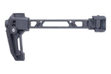 Strike Industries FSA Dual Folder Stock Edition in Black, side profile