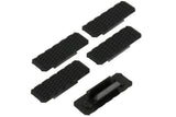 Strike Industries M-LOK Rail Cover V2 five-pack in Black