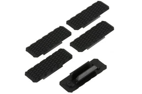 Strike Industries M-LOK Rail Cover V2 five-pack in Black