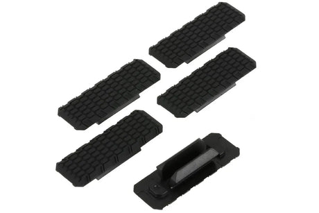 Strike Industries M-LOK Rail Cover V2 five-pack in Black