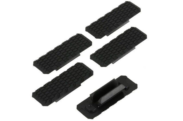 Strike Industries M-LOK Rail Cover V2 five-pack in Black