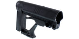 Luth-AR MBA-5 Adjustable Stock — Mil-Spec Buffer Tube — Black