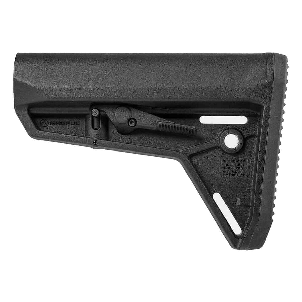 Magpul MOE SL Carbine AR15 Stock, Black, for Mil-Spec Tube