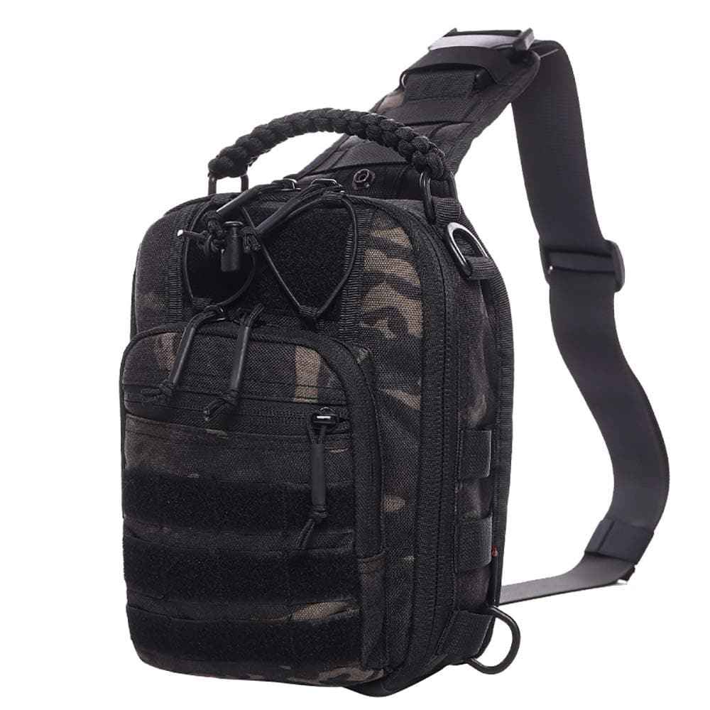 Military Tactical Sling Bag - Anti-Cut Waterproof for Outdoor Adventures, alternate view 7