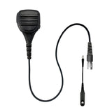 Micrófono de mano con altavoz y cable recto con conector de desconexión rápida (Hirose) - BaoFeng: UV9G, UV9R, UV9R Plus, UV9R Pro, BF-A58, BF-558, BF-N9, UV-XR, GT-3WP, BF-9700, UV-5S, BF-R760, UV-82WP