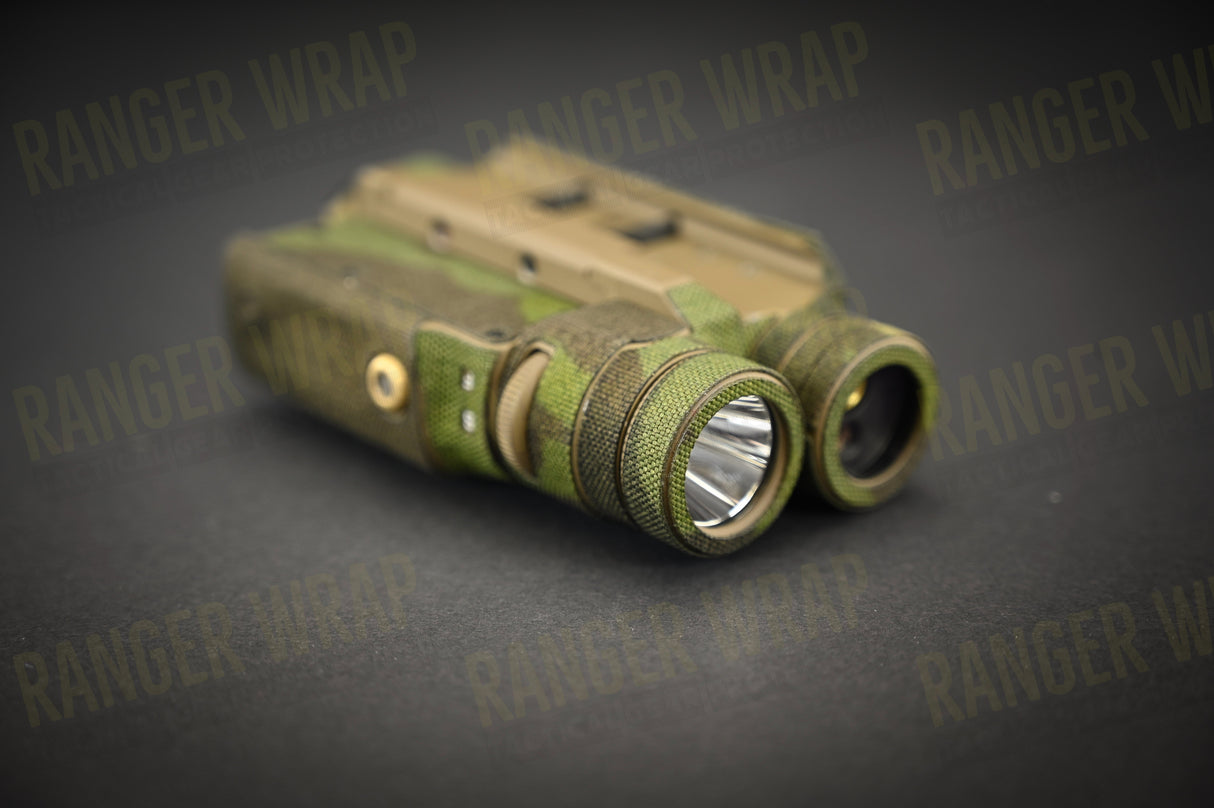 SMSLaser HFXC - IR Device Wrap in Cordura Fabric in Desert Tiger Stripe, alternate view 2