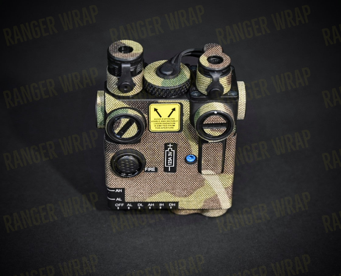 Steiner DBAL A3 - IR Device Wrap in Cordura Fabric in Black Multicam, alternate view 4