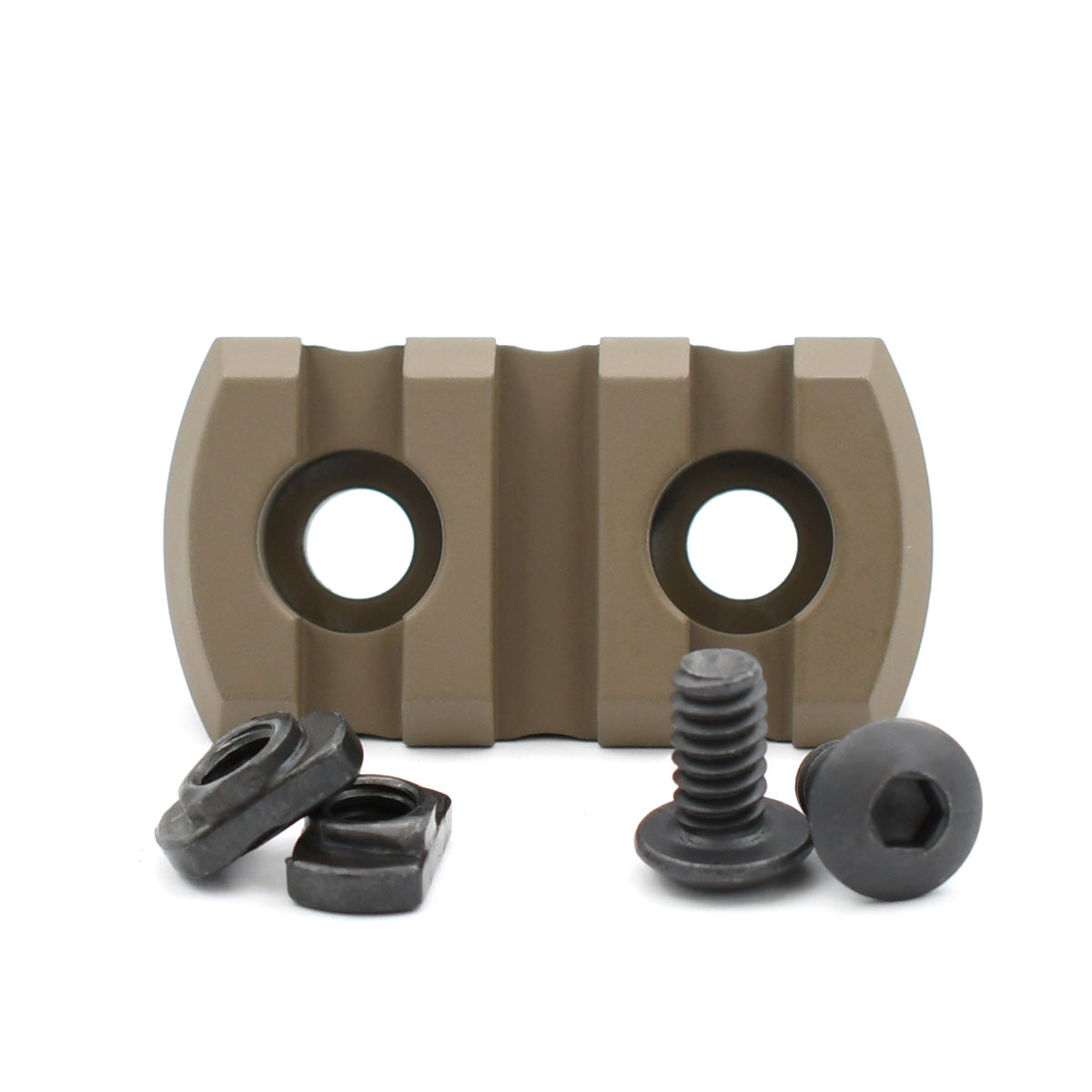 STNGR M-LOK Picatinny Rail Sections - 3, 5, and 7 Slots in Olive Drab Green, alternate view 8