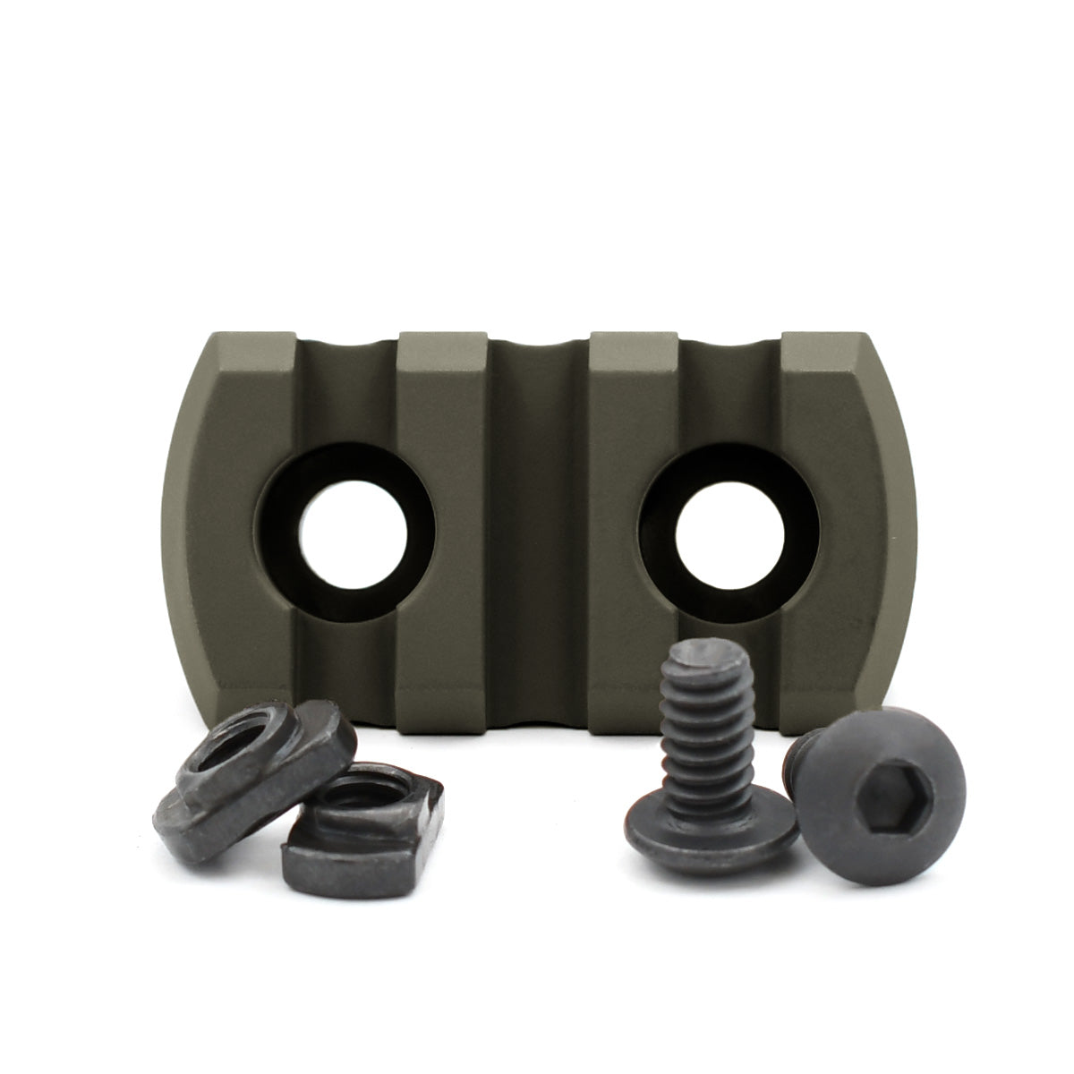 STNGR M-LOK Picatinny Rail Sections - 3, 5, and 7 Slots in Black, alternate view 7