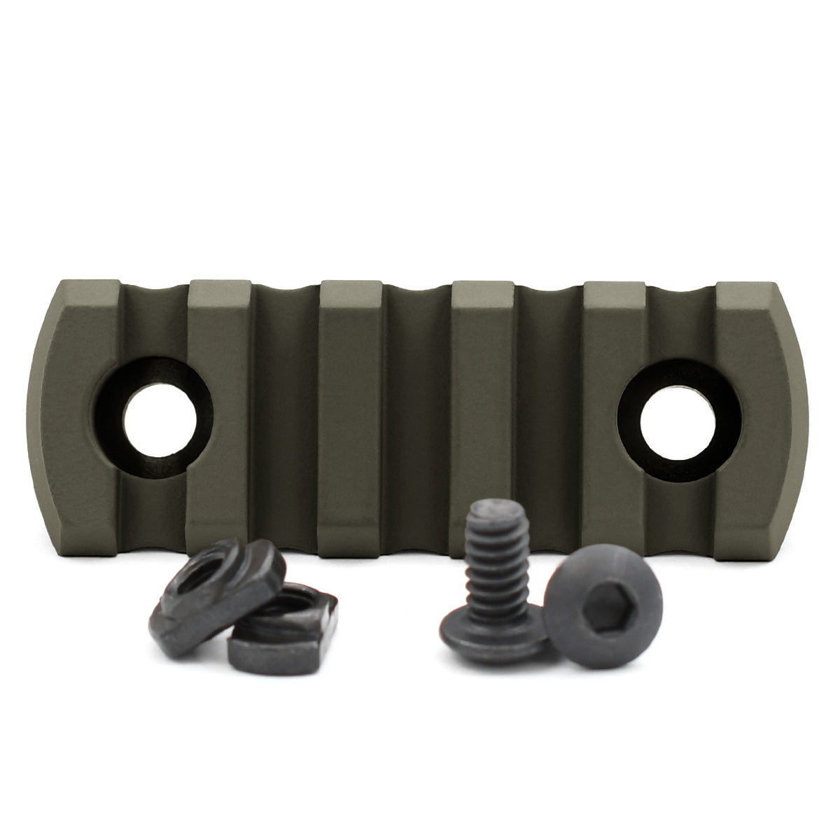 STNGR M-LOK Picatinny Rail Sections - 3, 5, and 7 Slots in Flat Dark Earth, alternate view 9
