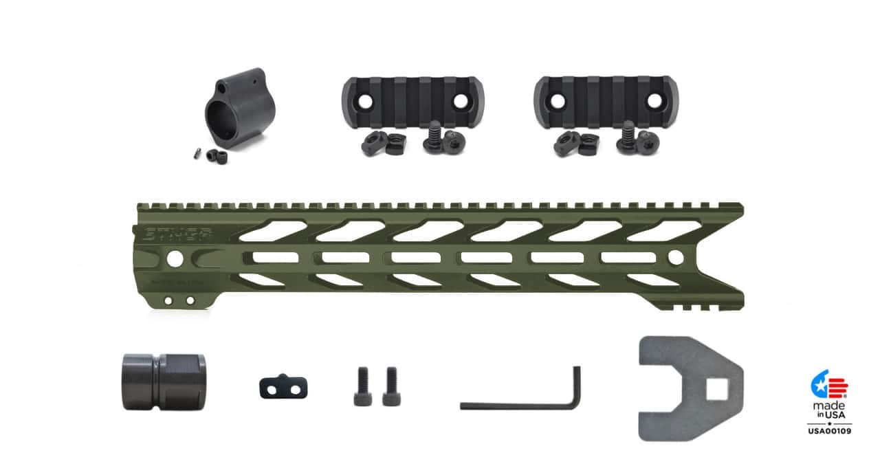 STNGR HWK® M-LOK Free Float AR-15 Handguard - HR Tactical Innovations