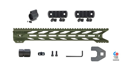 STNGR HWK® M-LOK Free Float AR-15 Handguard - HR Tactical Innovations