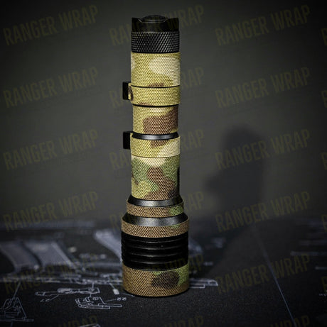Streamlight Rail Mount 1 & 2 - Weapon Light Wrap in Cordura Fabric in Multicam