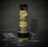 Streamlight Rail Mount 1 & 2 - Weapon Light Wrap in Cordura Fabric in Black Multicam, alternate view 4